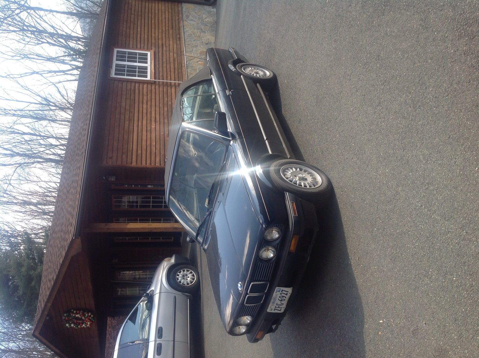 1991 Black BMW 3-Series Convertible