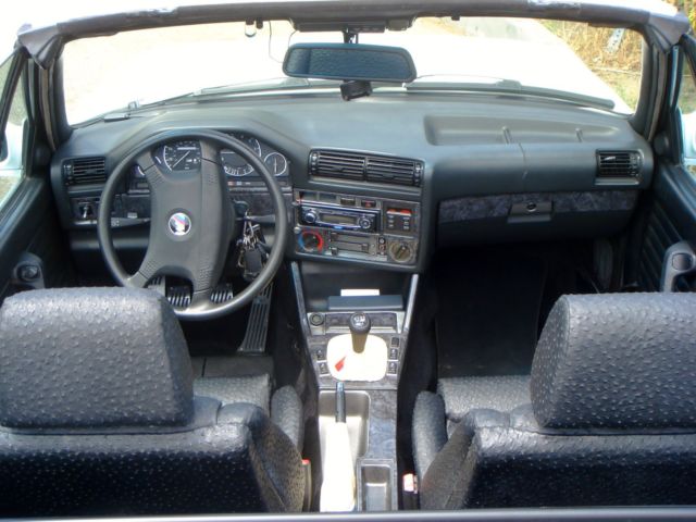 1991 PearlWhite BMW 3-Series Convertible