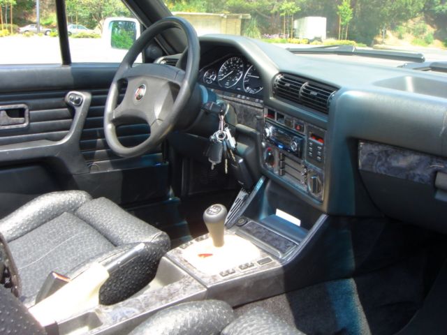 1991 PearlWhite BMW 3-Series Convertible