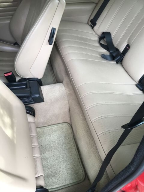 1991 Red BMW 3-Series Coupe