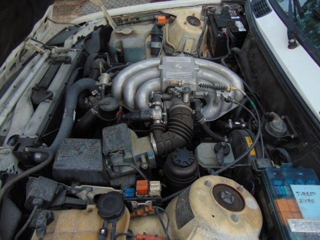 1991 WHITE BMW 3-Series Convertible