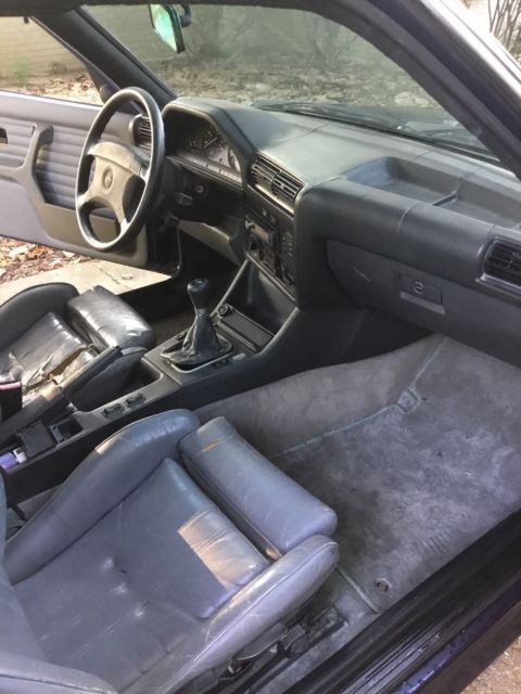 1991 Blue BMW 3-Series Coupe