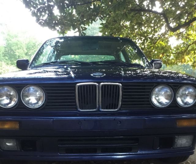 1991 Blue BMW 3-Series Coupe