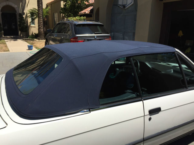 1991 Alpine White II BMW 3-Series Convertible