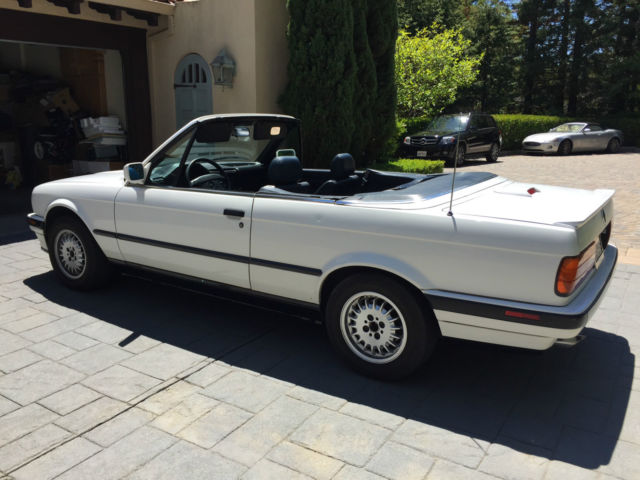 1991 Alpine White II BMW 3-Series Convertible