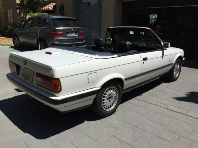1991 Alpine White II BMW 3-Series Convertible