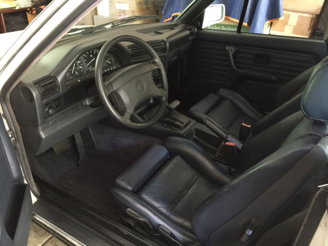 1991 Alpine White II BMW 3-Series Convertible