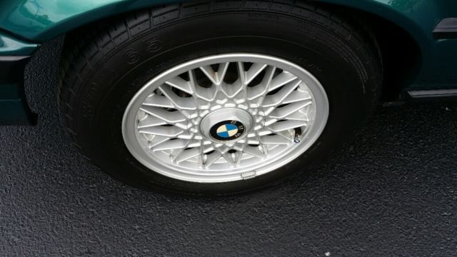 1991 Green BMW 3-Series Convertible