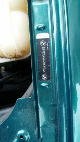 1991 Green BMW 3-Series Convertible