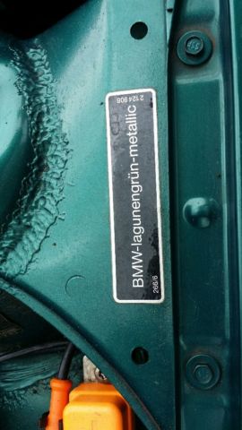 1991 Green BMW 3-Series Convertible