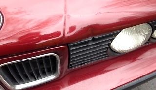 1991 Burgundy BMW 5-Series Sedan