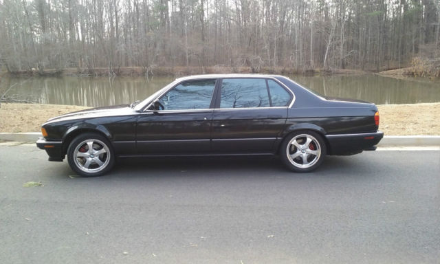 1994 Black BMW 7-Series Sedan