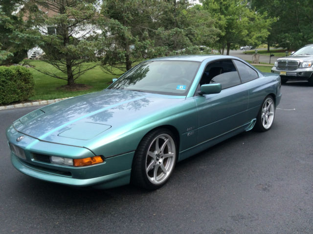 1991 Mint green BMW 8-Series Coupe
