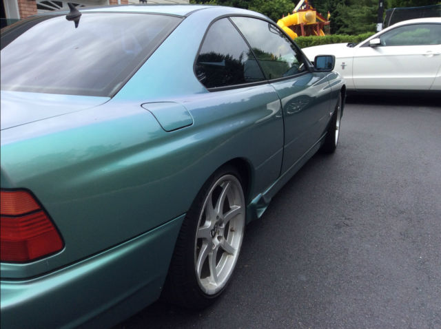 1991 Mint green BMW 8-Series Coupe