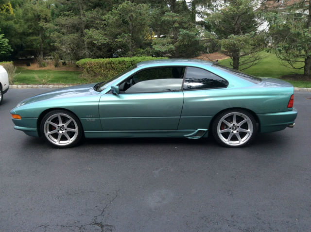 1991 Mint green BMW 8-Series Coupe