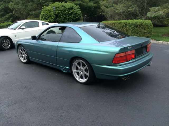 1991 Mint green BMW 8-Series Coupe
