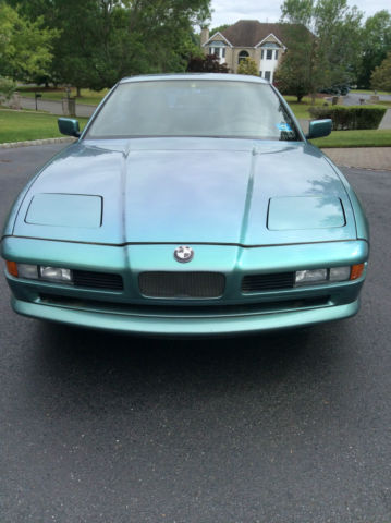 1991 Mint green BMW 8-Series Coupe