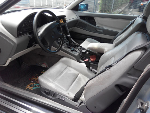 1991 Light Blue BMW 8-Series Coupe