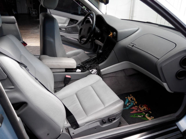 1991 Light Blue BMW 8-Series Coupe