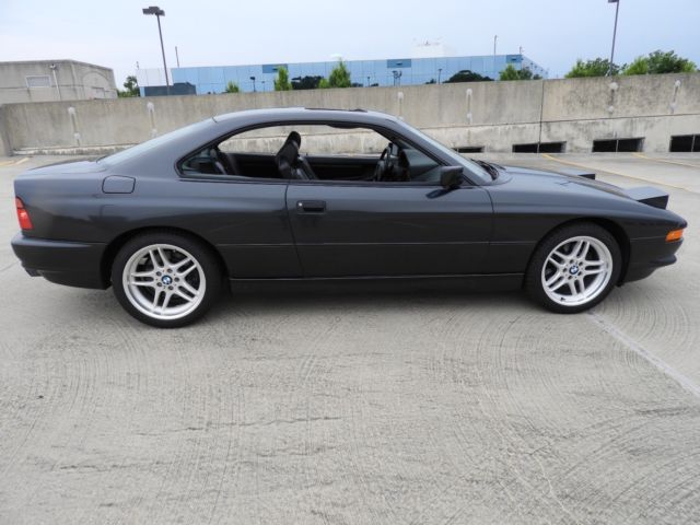 1991 DIAMANTSCHWARZ METALLIC (181) BMW 8-Series Coupe