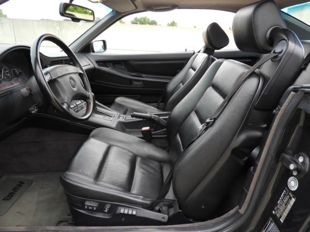 1991 DIAMANTSCHWARZ METALLIC (181) BMW 8-Series Coupe