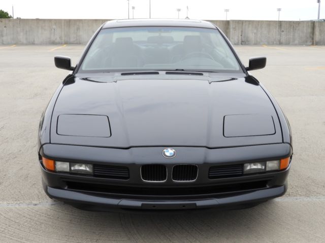 1991 DIAMANTSCHWARZ METALLIC (181) BMW 8-Series Coupe