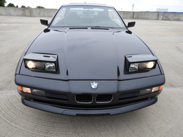 1991 DIAMANTSCHWARZ METALLIC (181) BMW 8-Series Coupe