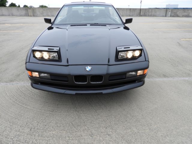 1991 DIAMANTSCHWARZ METALLIC (181) BMW 8-Series Coupe
