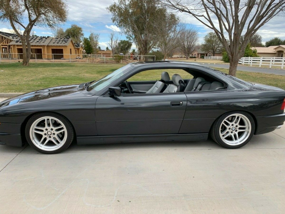 1991 Gray BMW 8-Series Coupe