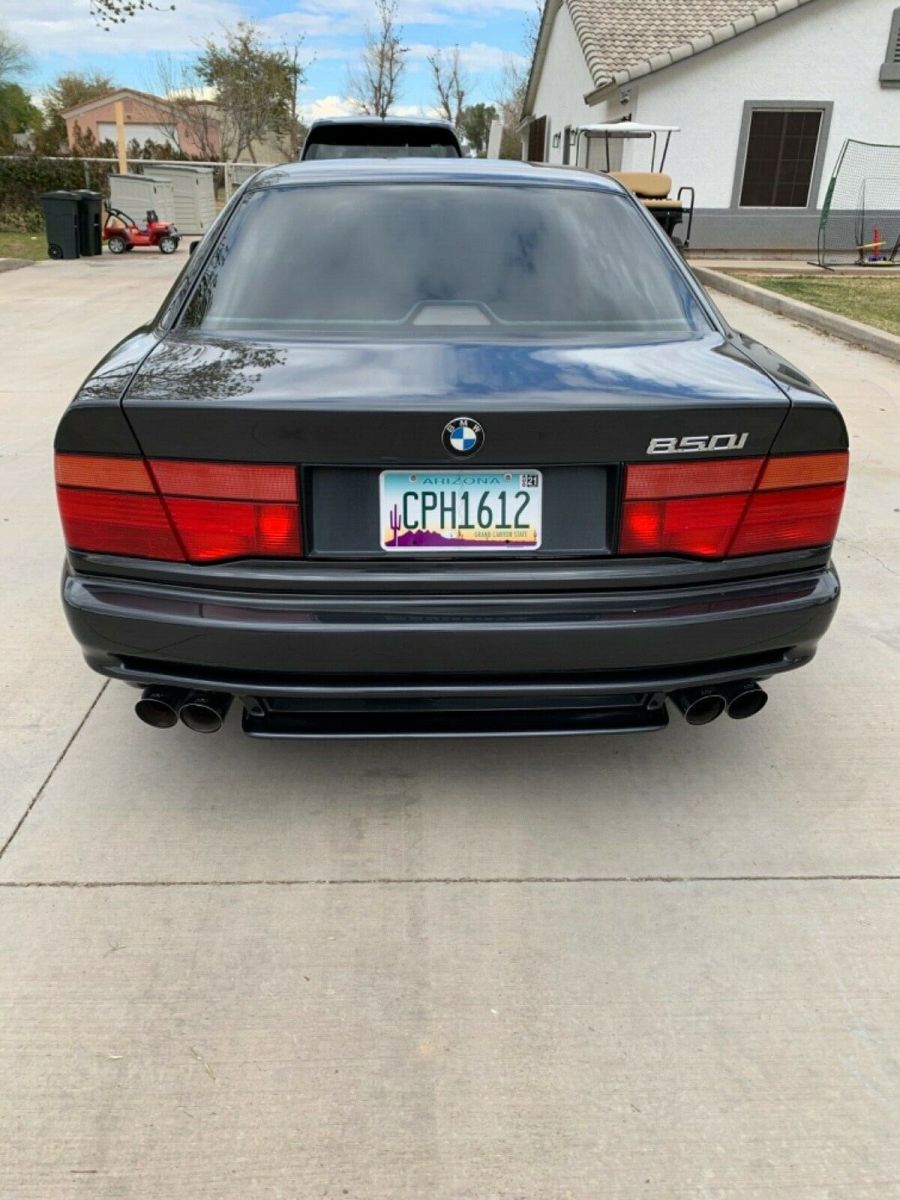 1991 Gray BMW 8-Series Coupe