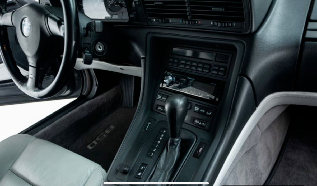 1991 Gray BMW 8-Series Coupe