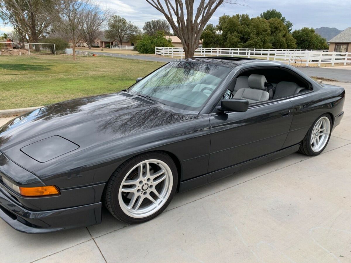 1991 Gray BMW 8-Series Coupe