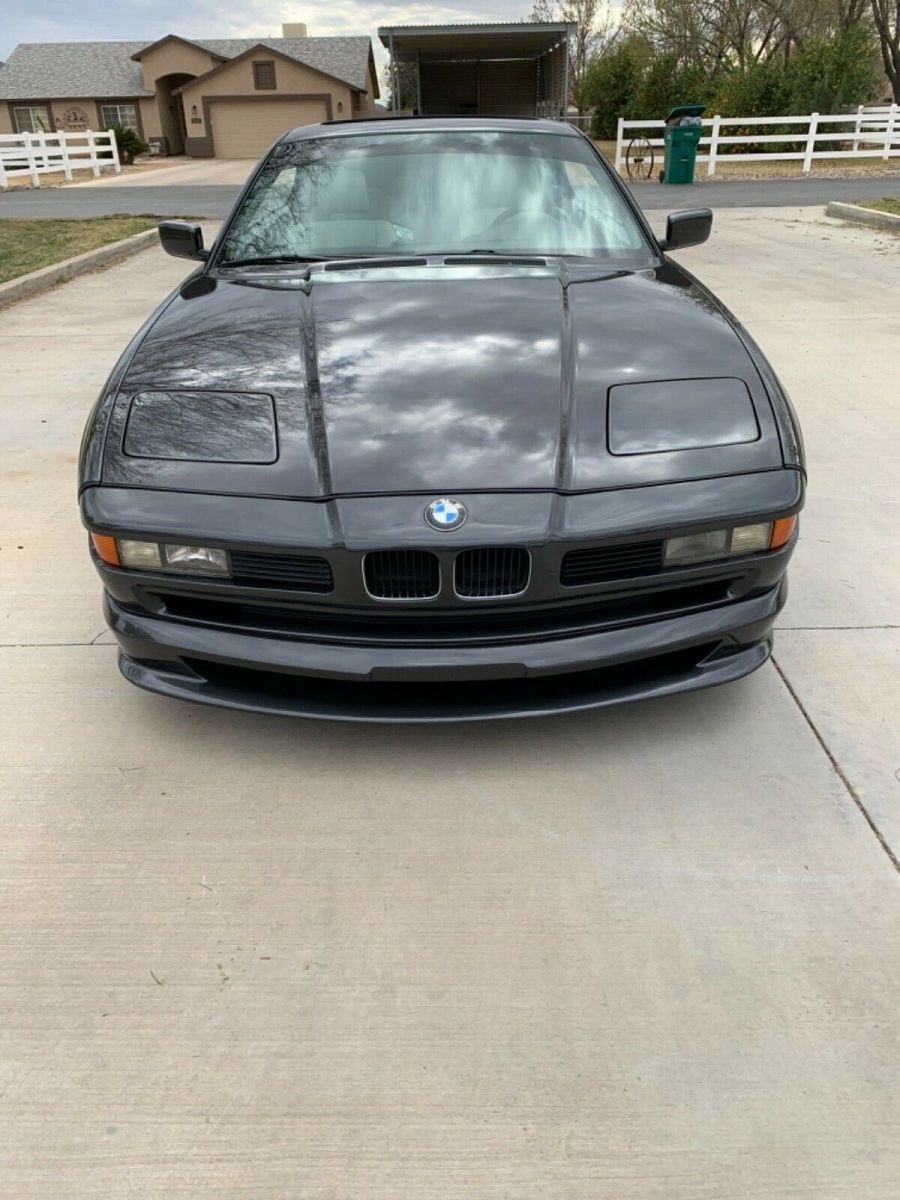 1991 Gray BMW 8-Series Coupe