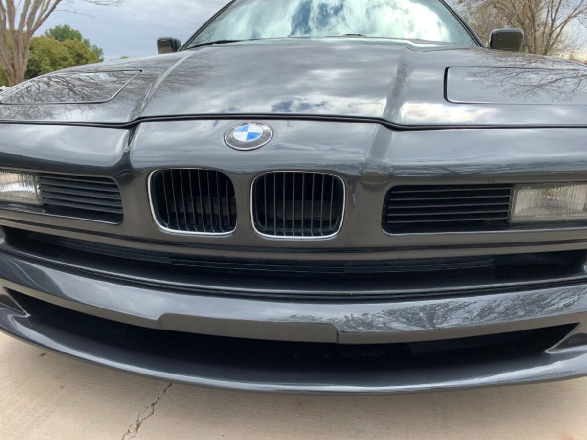 1991 Gray BMW 8-Series Coupe