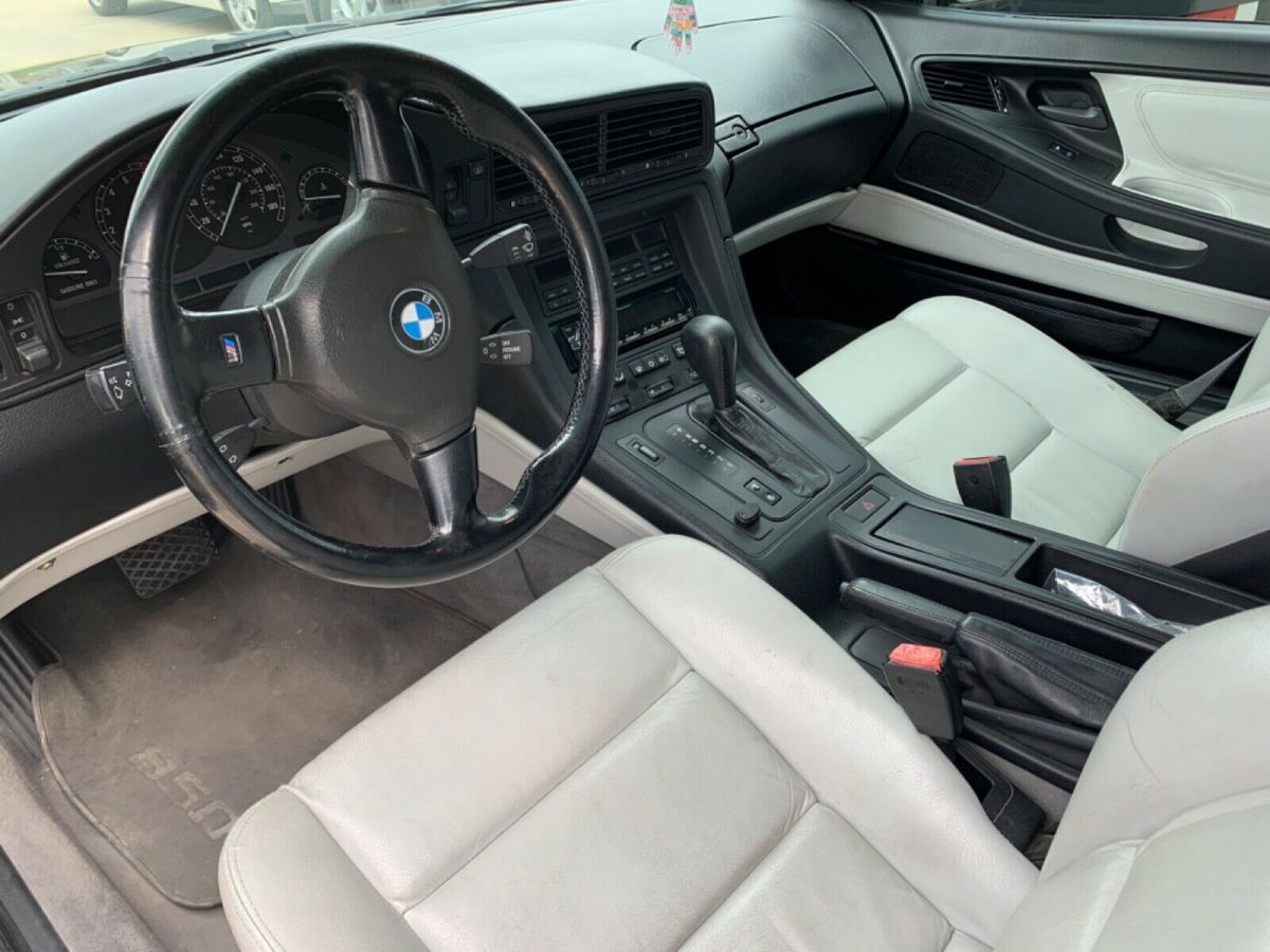 1991 Gray BMW 8-Series Coupe