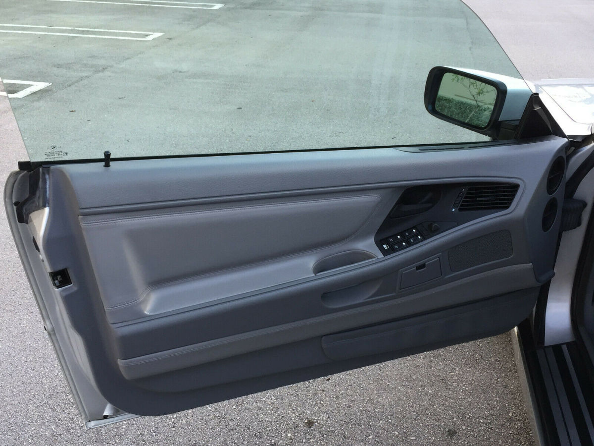 1991 SILVER BMW 8-Series COUPE