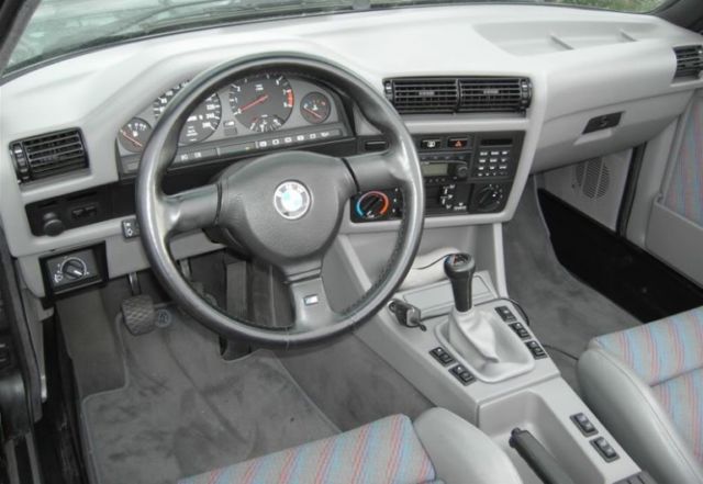 1991 Black BMW M3 Convertible