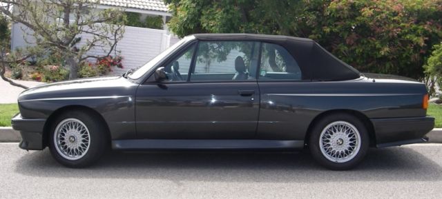 1991 Black BMW M3 Convertible