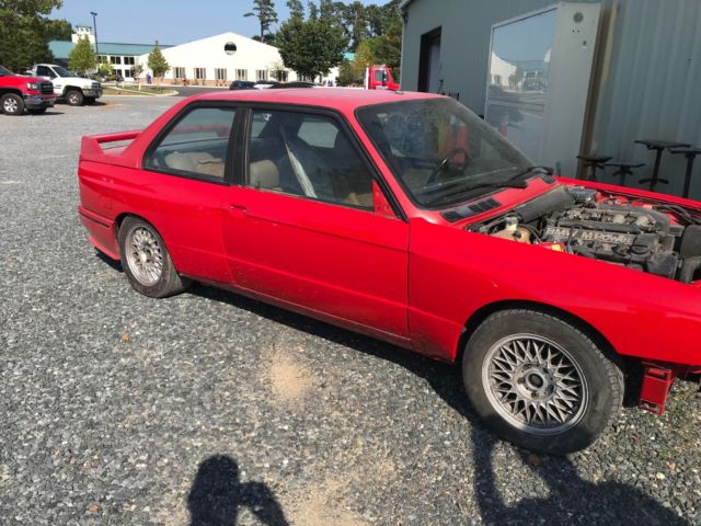 1991 Red BMW M3 Coupe