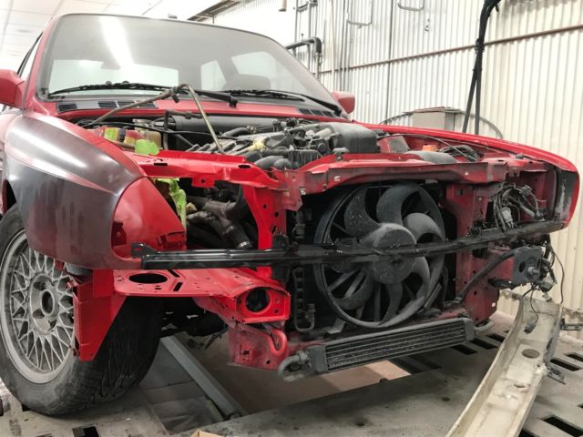 1991 Red BMW M3 Coupe