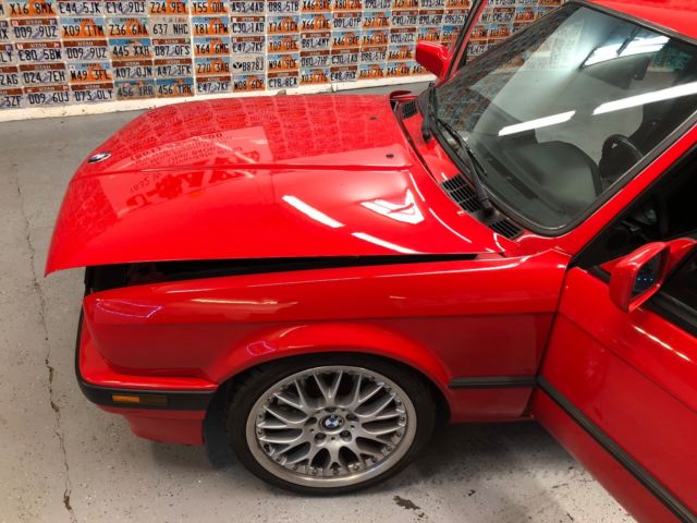 1991 Red BMW 3-Series Coupe