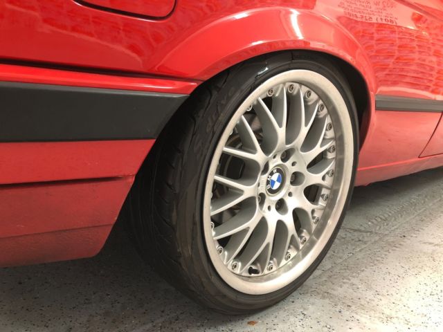 1991 Red BMW 3-Series Coupe