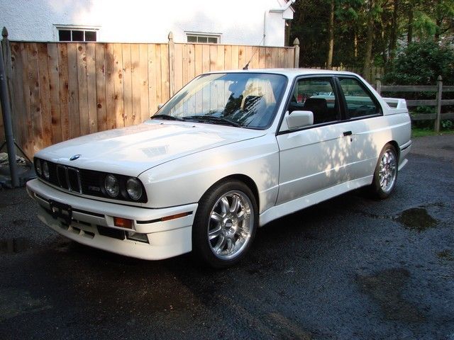1991 Alpine White BMW M3 Coupe