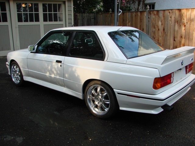 1991 Alpine White BMW M3 Coupe