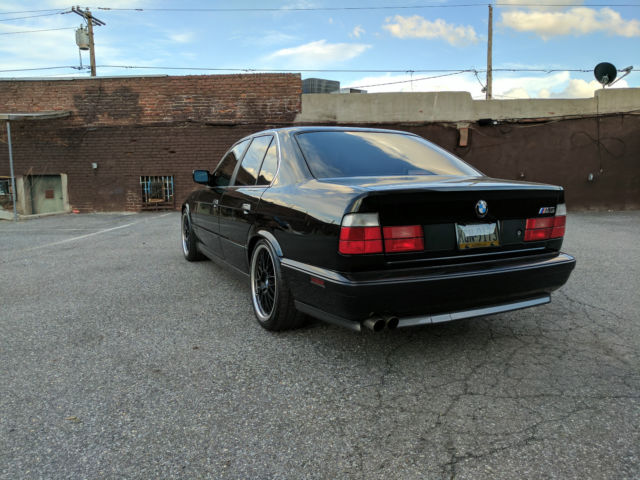 1991 Black BMW M5 Sedan
