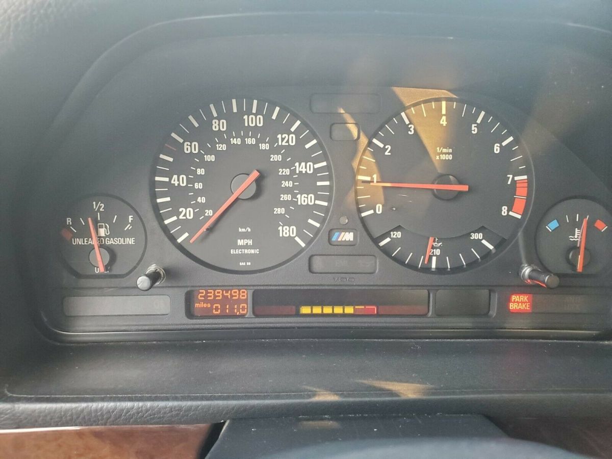 1991 Black BMW M5 Sedan