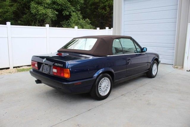 1991 Blue BMW 3-Series Convertible