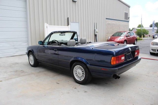 1991 Blue BMW 3-Series Convertible