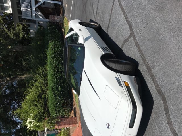 1991 White Chevrolet Corvette