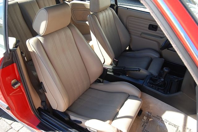 1991 Red BMW 3-Series Convertible